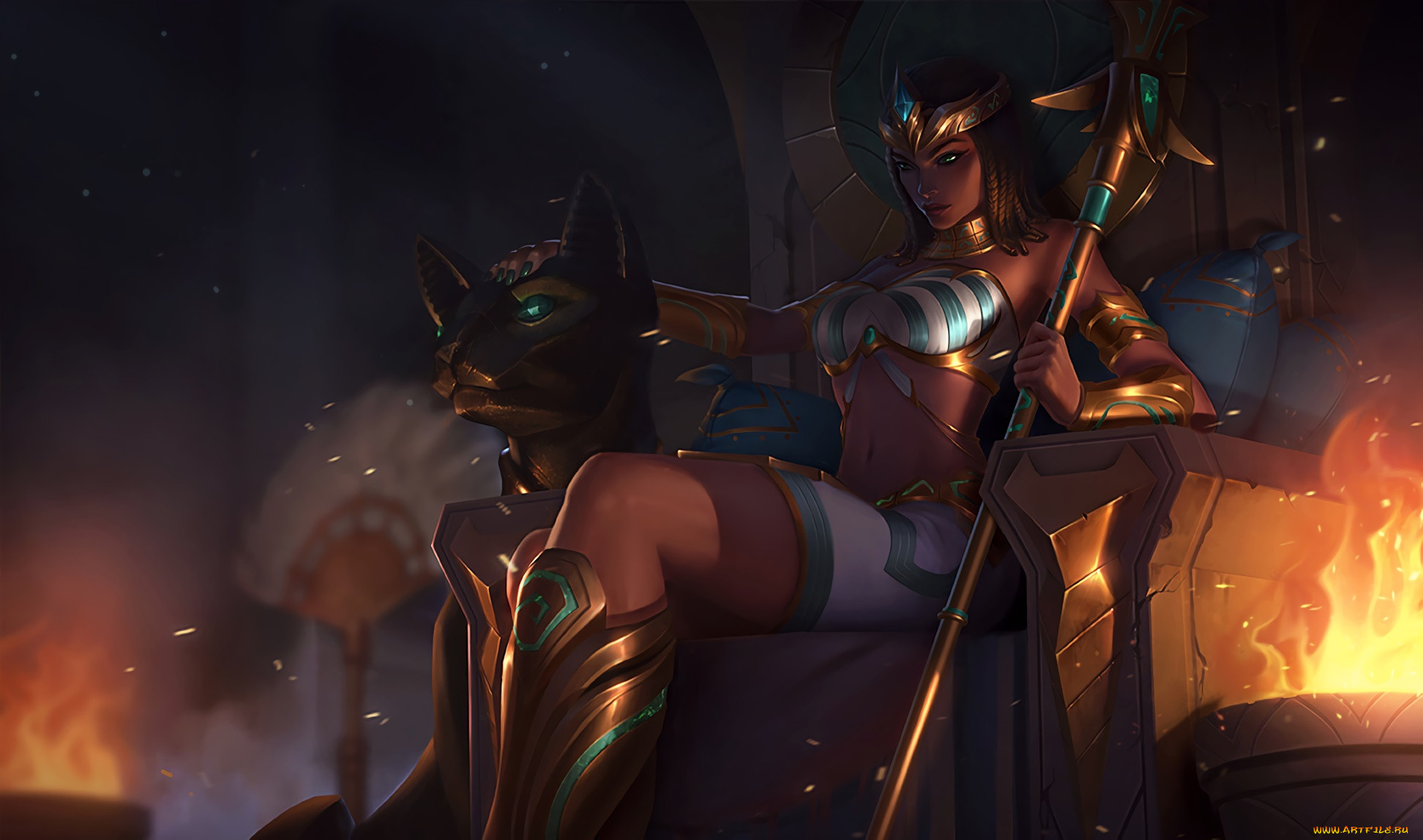  , league of legends, , nidalee